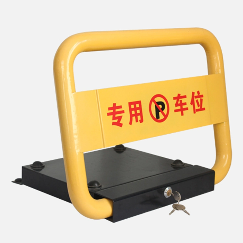China Factory Carbon Steel Rectangle Car Parking Barrier Lock