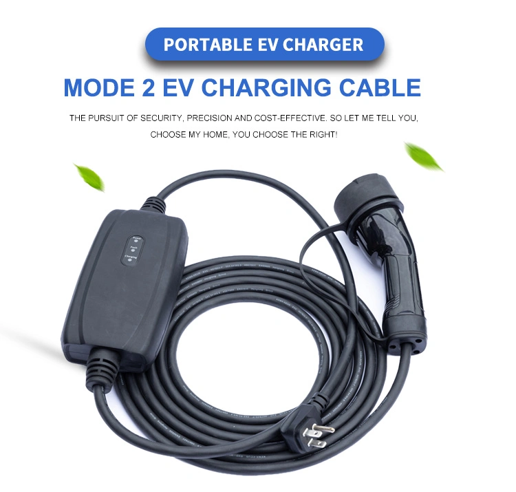 Wholesale IEC 62196 16A 3.5kw Electric Car Charger Level 2 Home Adaptor Charger Type 2 AC Portable EV Charging Station