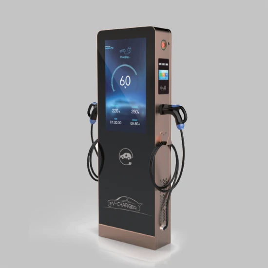 EV Charger Station Advertising Unit AC Charger Outdoor Commercial Electric Vehicle Charging Station EV Car Charger Manufacturers