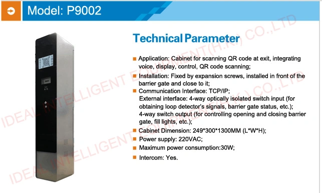 Intelligent Management Parking System with Long Range RFID Reader